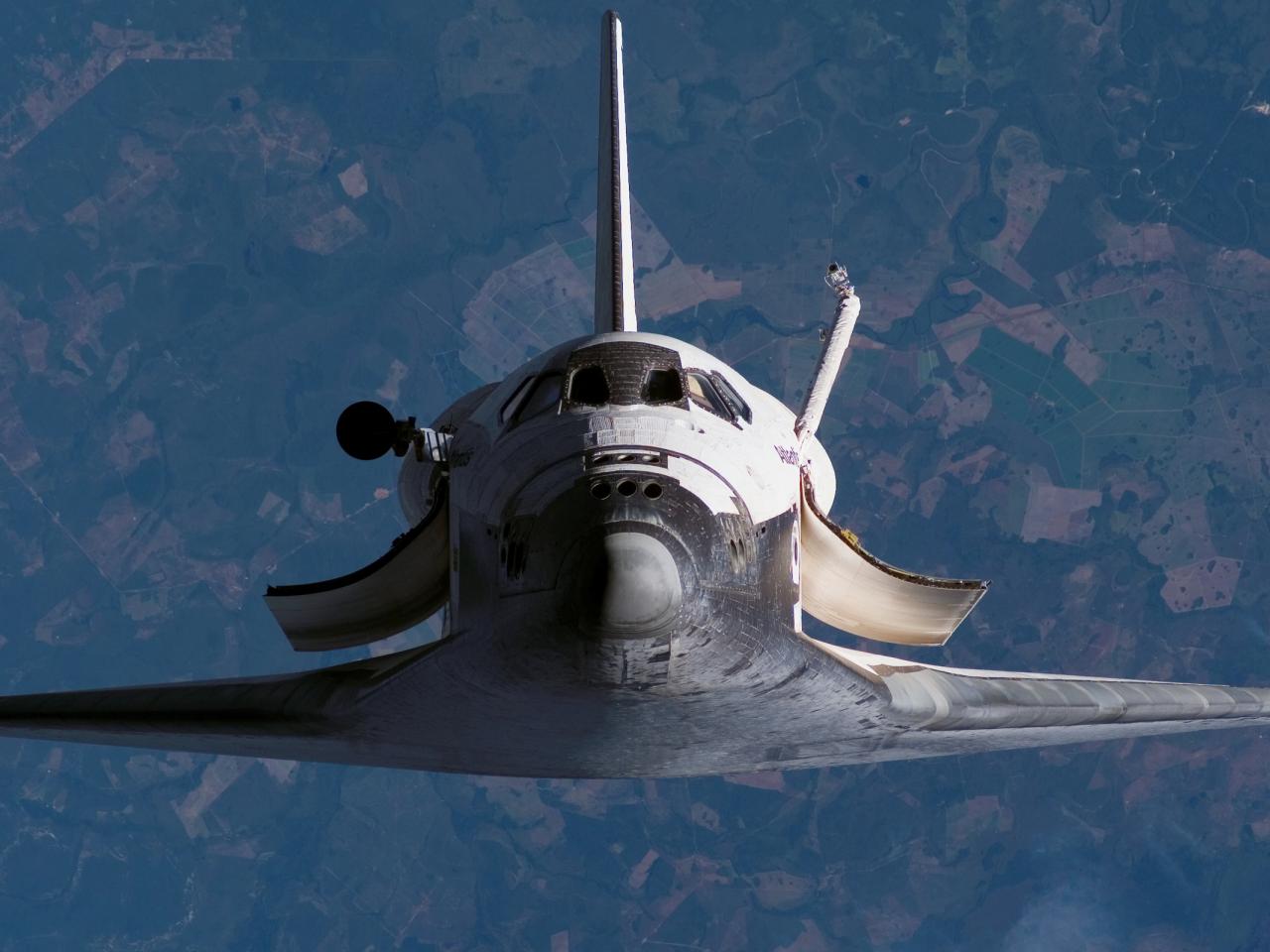 обои Space Shuttle Orbit фото