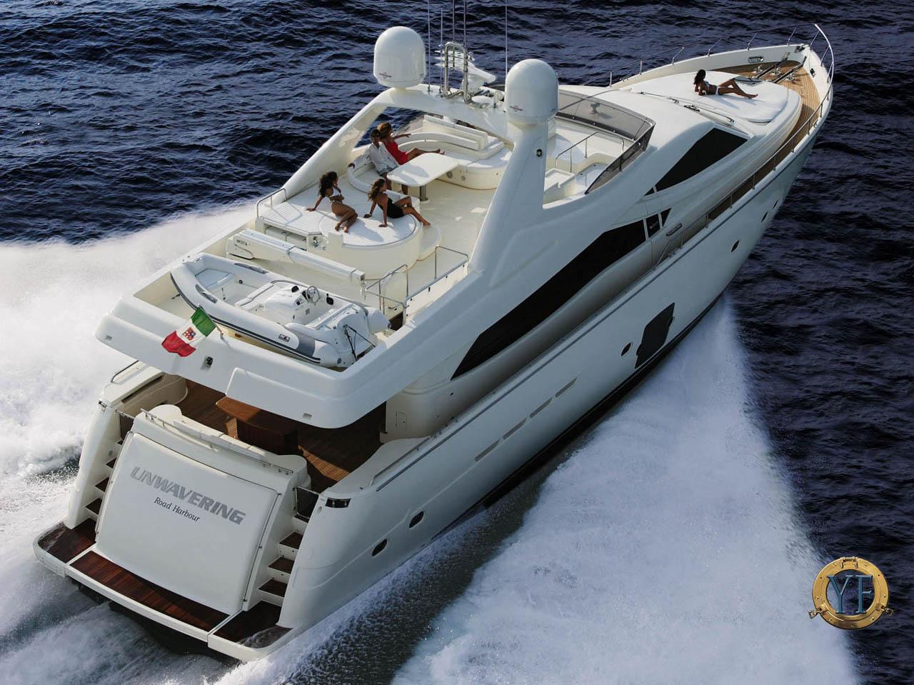 обои Катер Ferretti 830Aft1280 фото