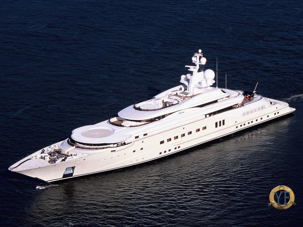 обои Яхта Lurssen Pelorus 1600 фото