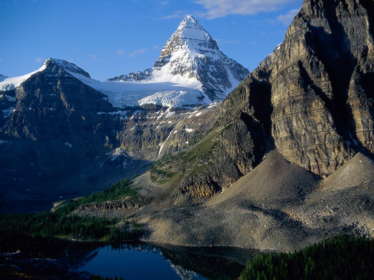 обои Mount Assiniboine фото