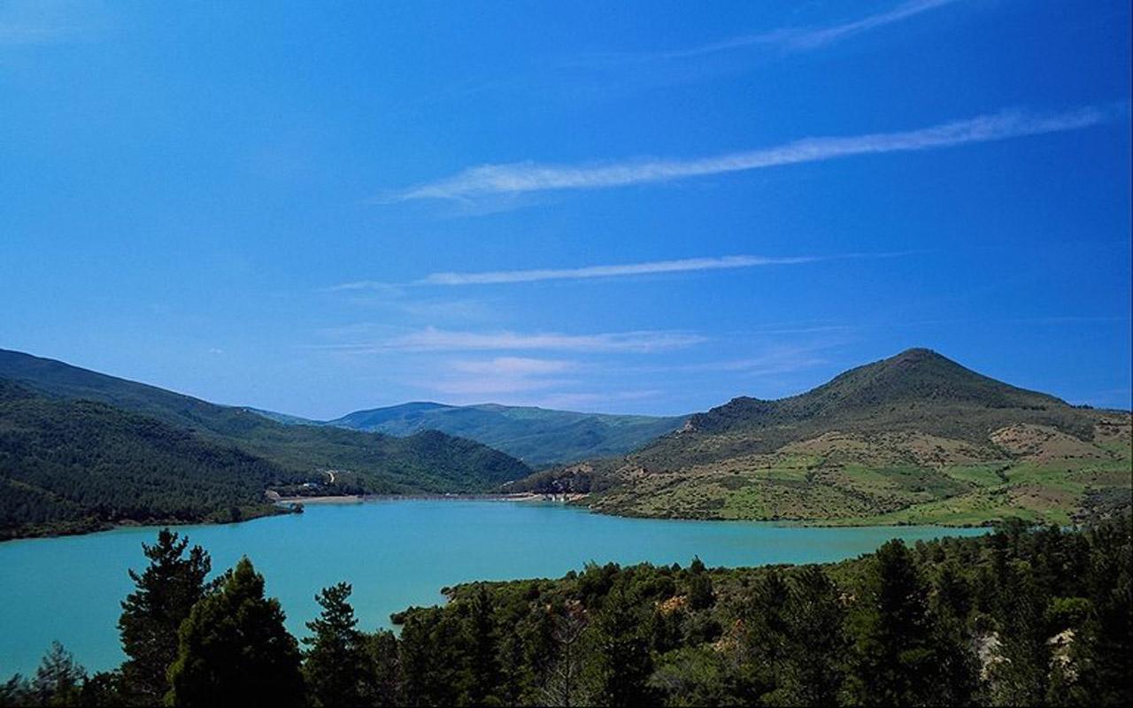 обои Горное озеро фото