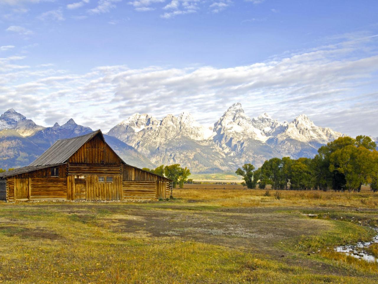 обои Moulton Barn,   Grand Teton National Park,   Wyoming фото