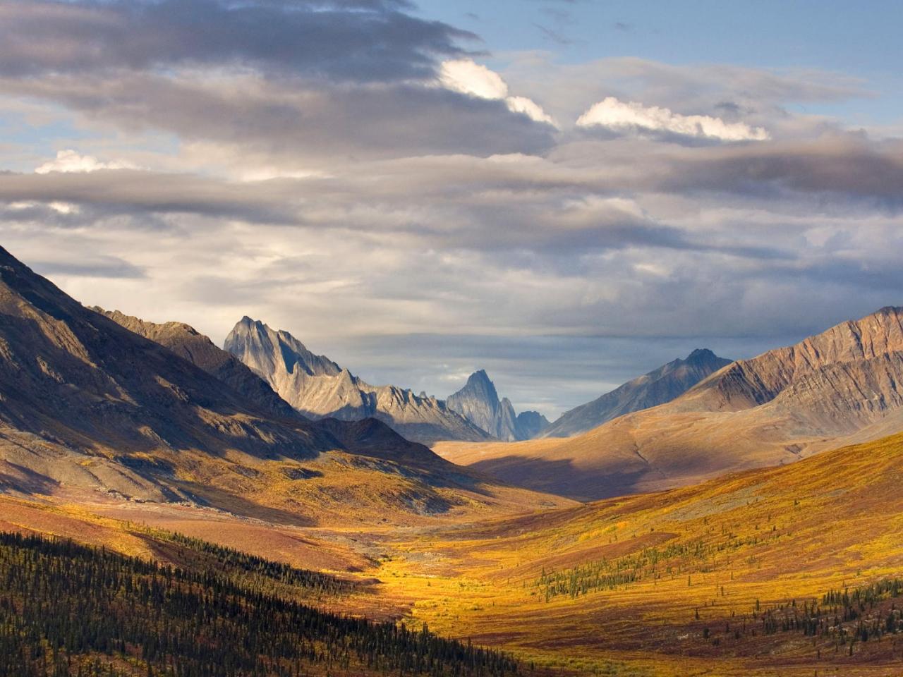 обои North Klondike River Valley фото