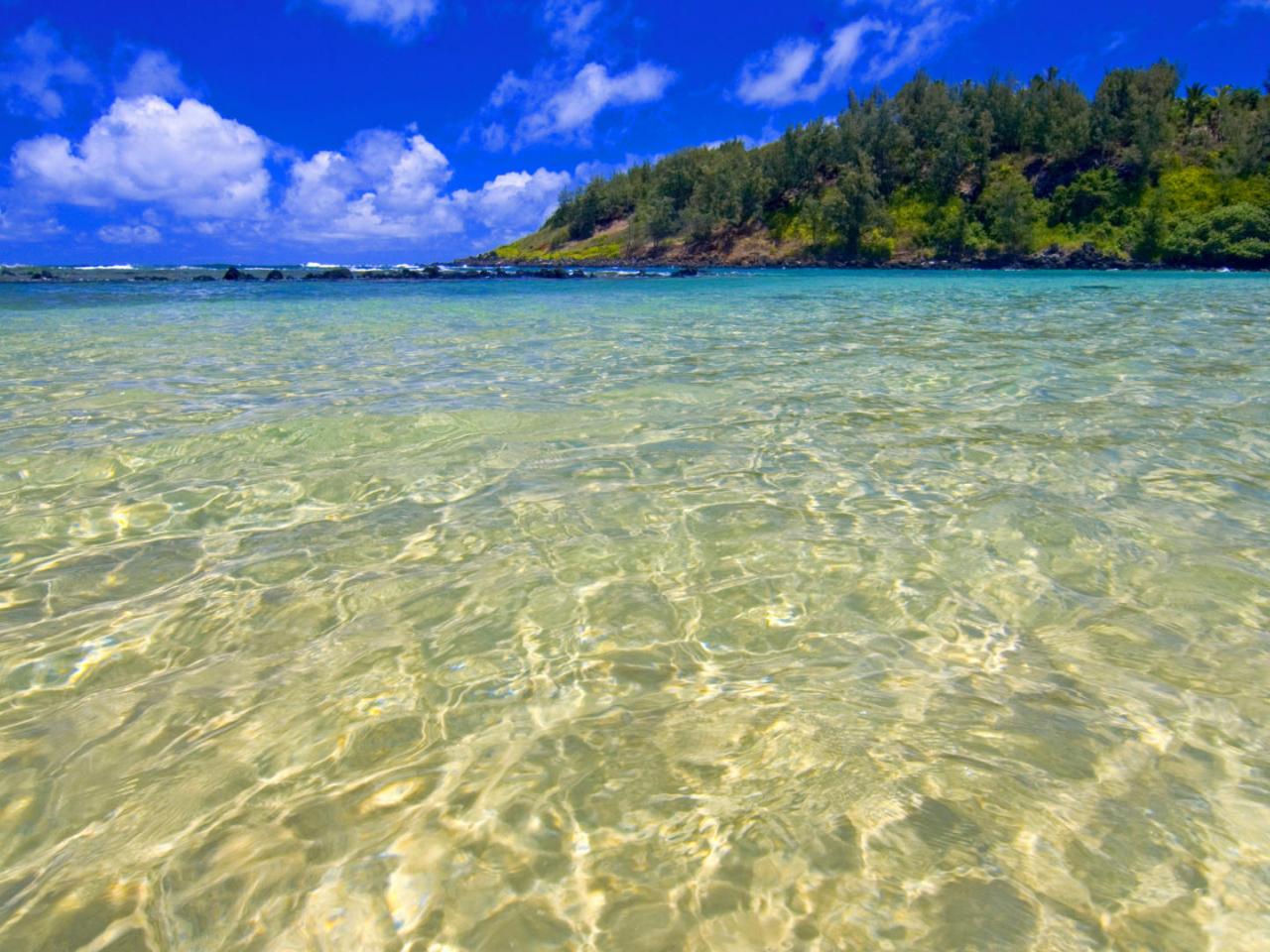 обои Turquoise Waters,   Hawaii фото