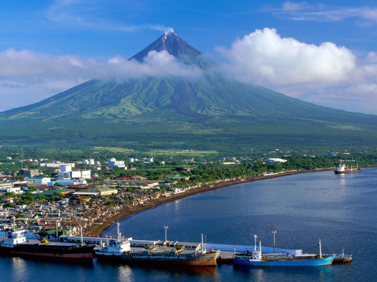 обои Mount Mayon Legazpi City фото