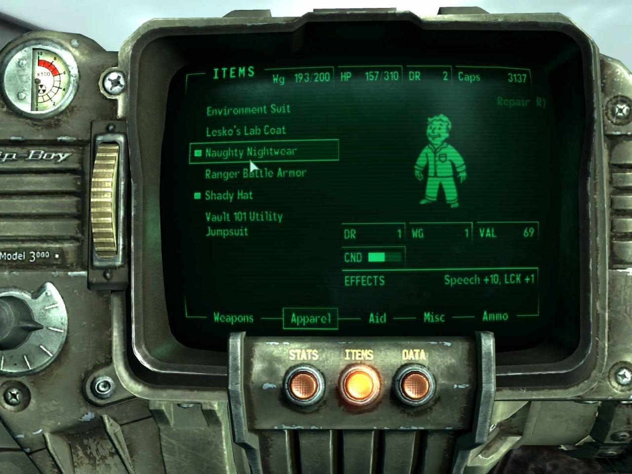 обои Fallout3 Pipboy3000 фото