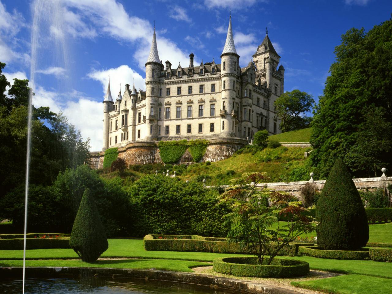 обои Dunrobin Castle,   Sutherland,   Scotland фото