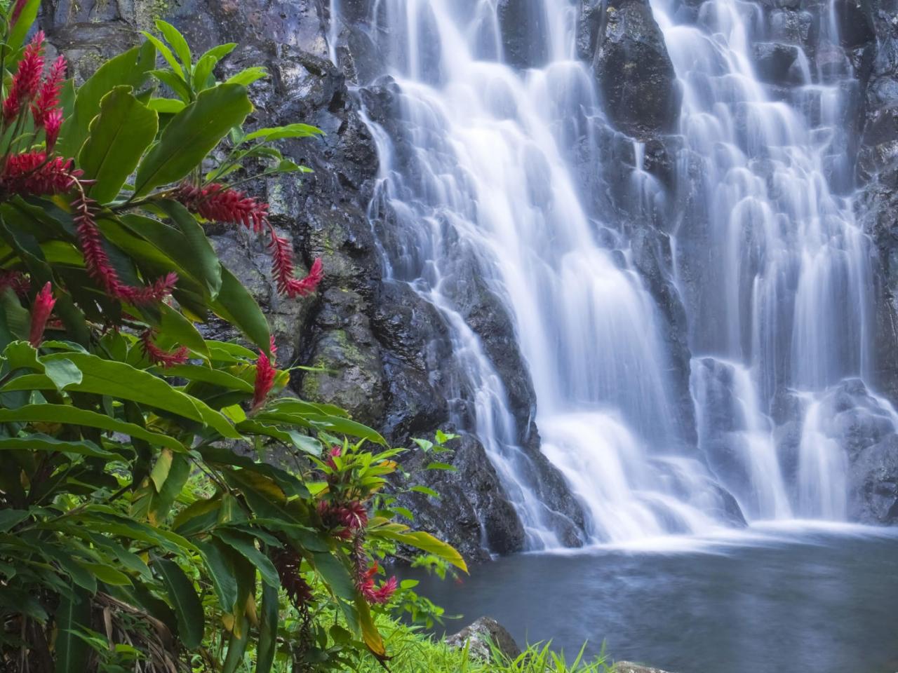 обои Kepirohi Waterfall,   Micronesia фото