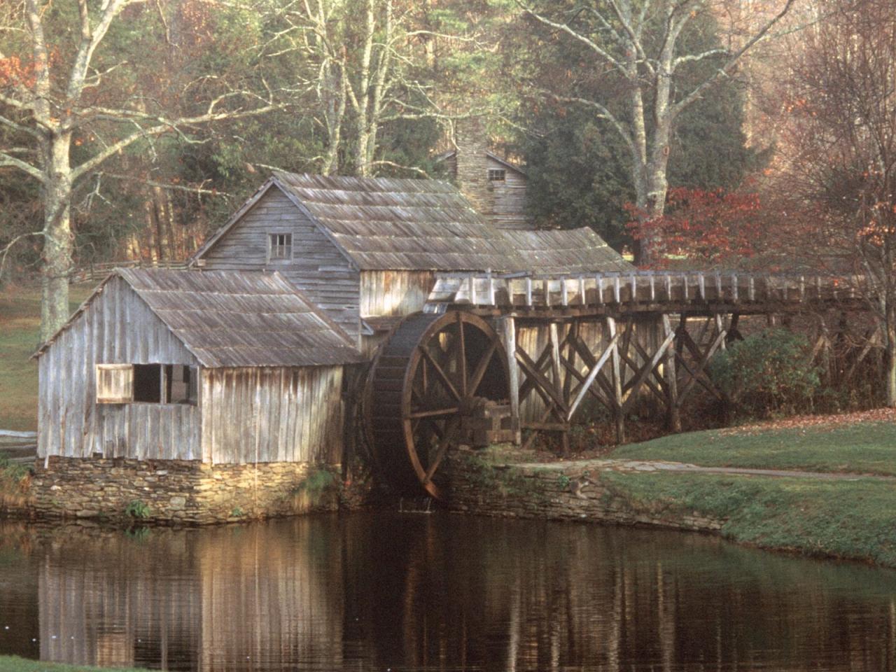 обои Mabry Mill,   Virginia фото