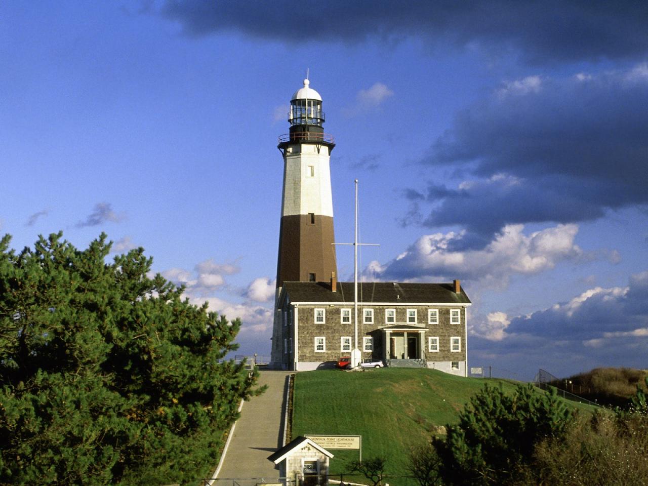 обои Montauk Lighthouse,   Montauk Point,   Long Island,   New York фото