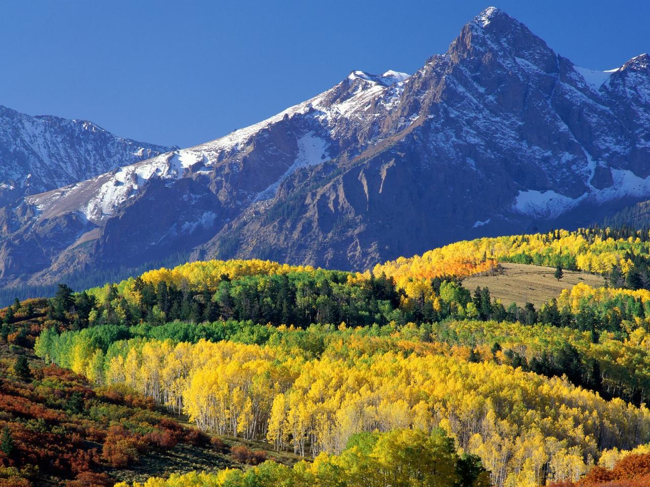 обои Mount Sneffels,   Uncompahgre National Forest,   Colorado фото