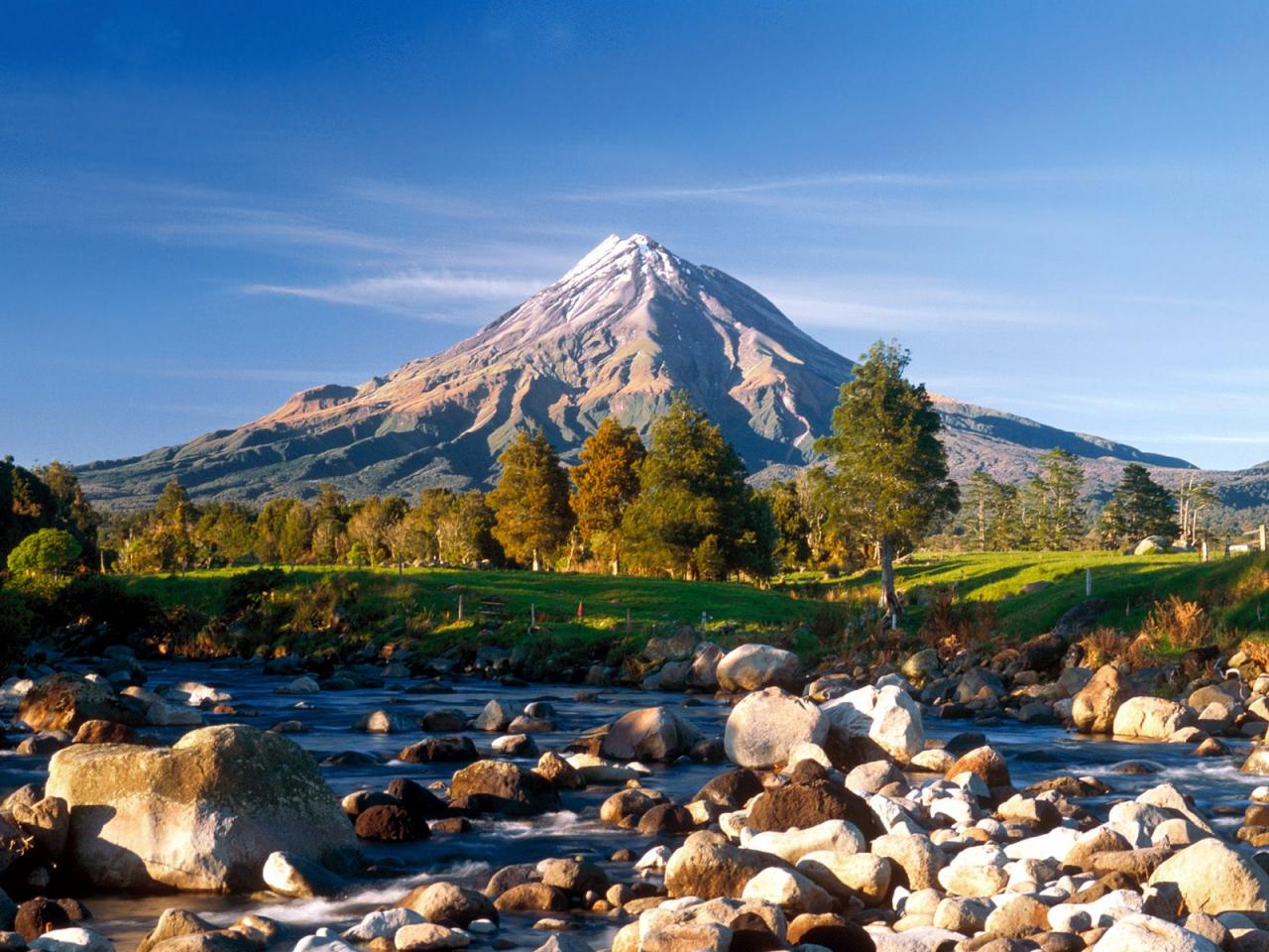 обои Mount Taranaki,   New Zealand фото