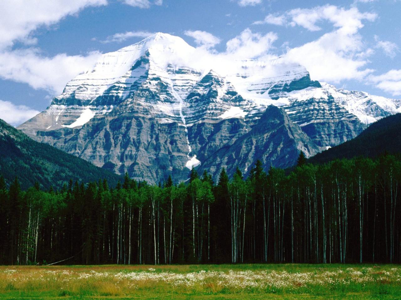 обои Mt. Robson,   Canadian Rockies фото