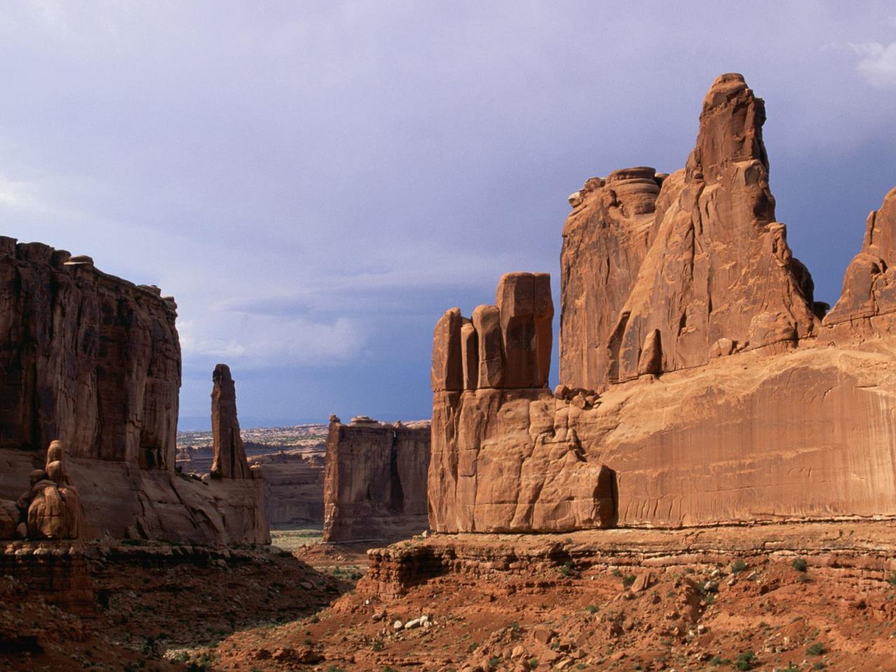 обои Park Avenue,   Arches National Park,   Utah фото