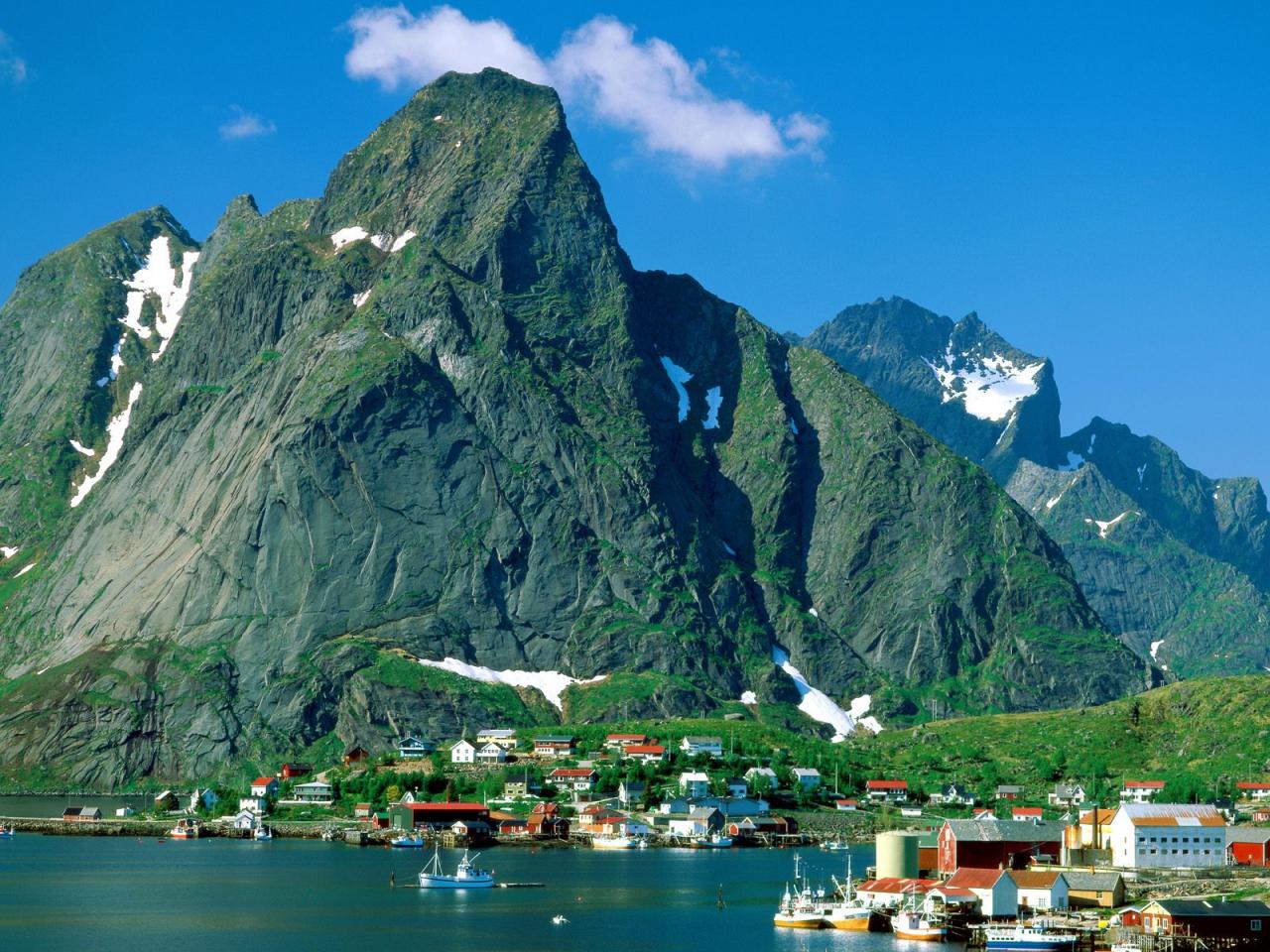 обои Reine,   Lofoten Islands,   Norway фото