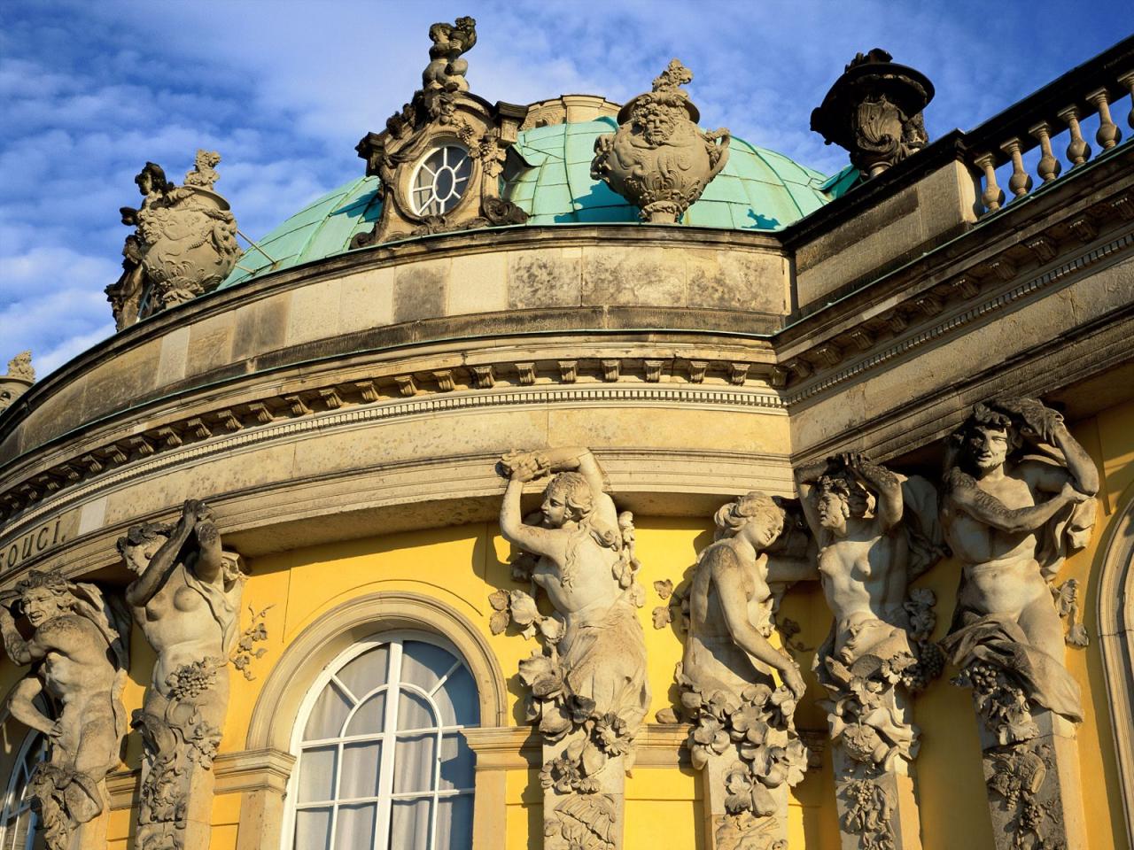 обои Sanssouci Palace,   Potsdam,   Germany фото