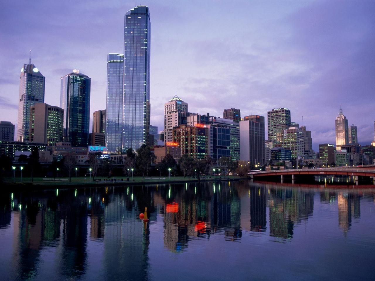 обои Yarra River,   Melbourne,   Australia фото