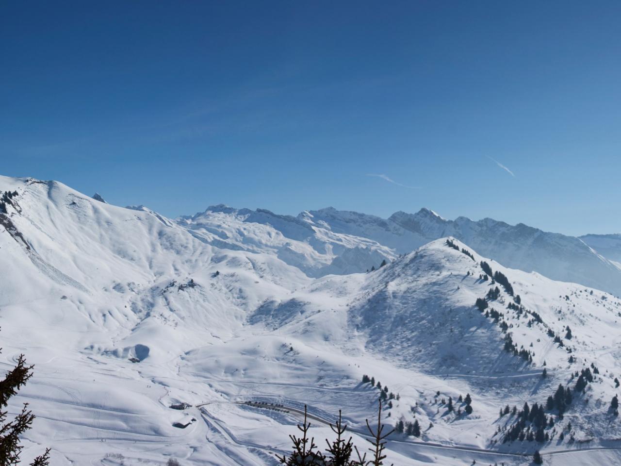 обои Mont Blanc - белые вершины фото