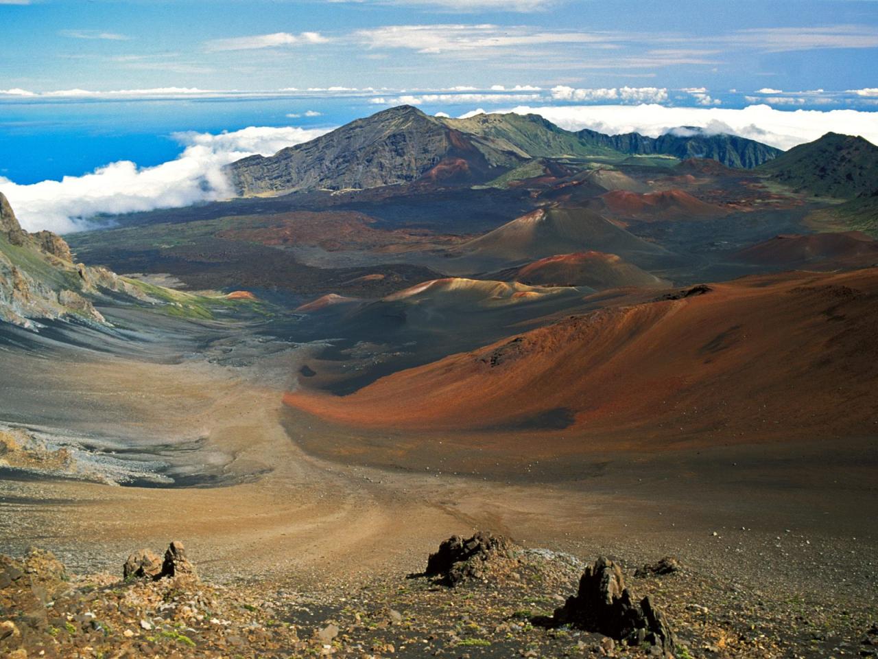 обои Haleakala Crater,   Haleakala National Park,   Maui фото