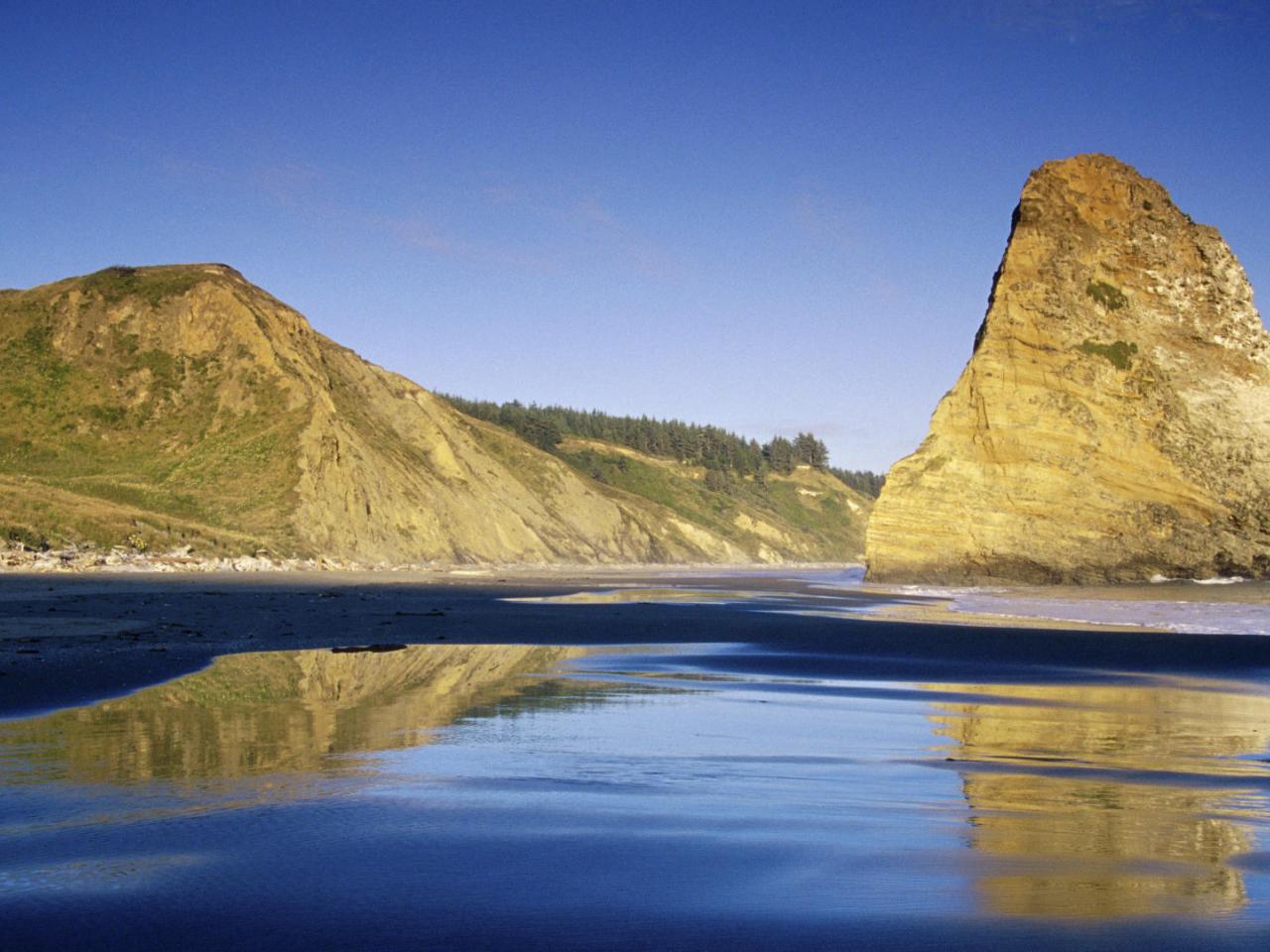 обои Rock Formation,   Cape Blanco,   Oregon фото