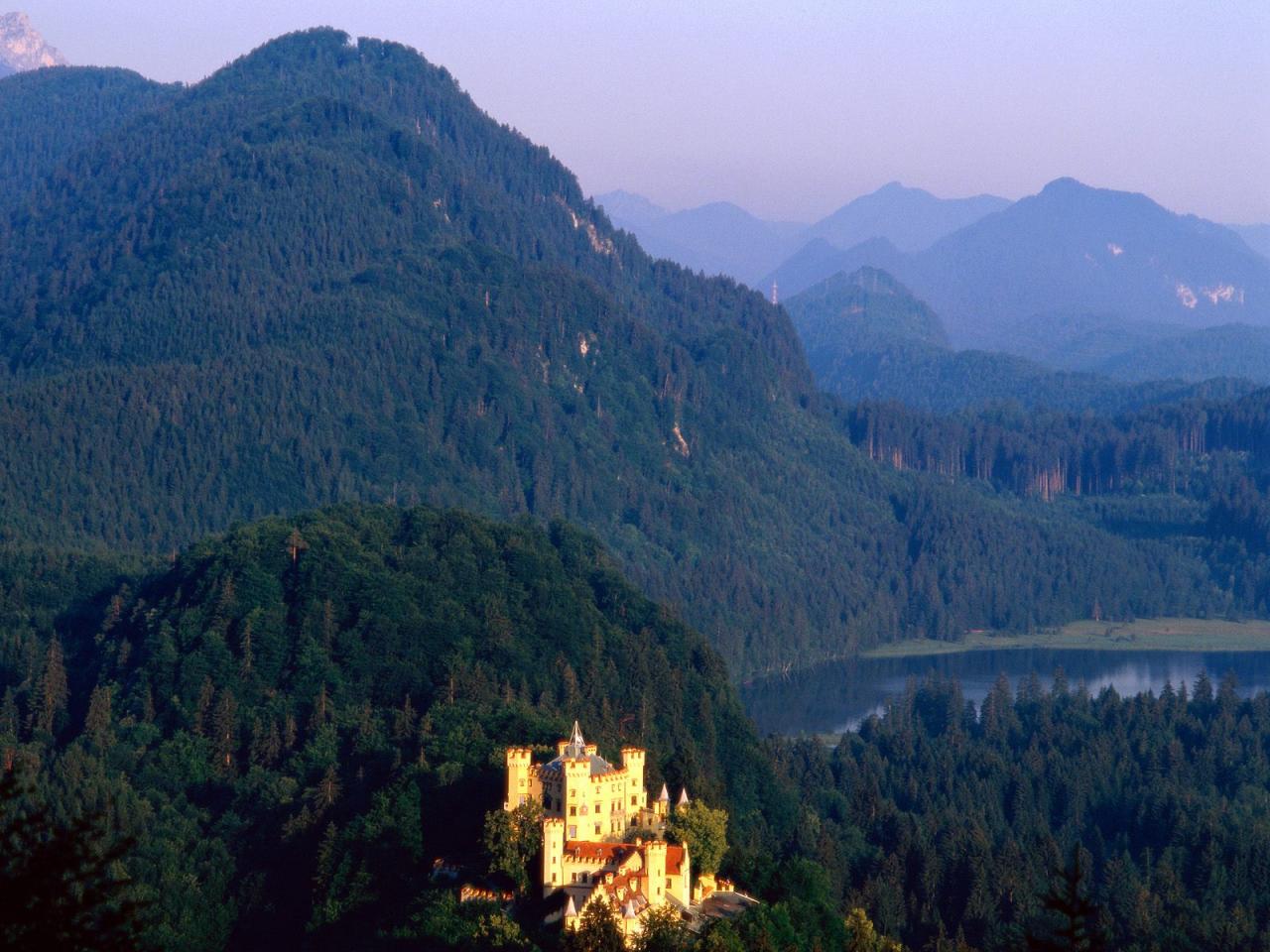 обои Hohenschwangau Castle,   Bavaria,   Germany фото