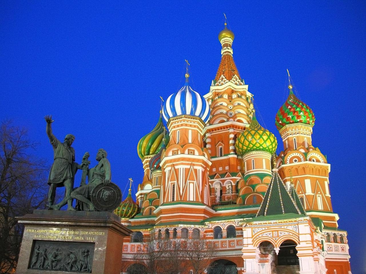 обои St. Basils Cathedral,   Moscow,   Russia фото