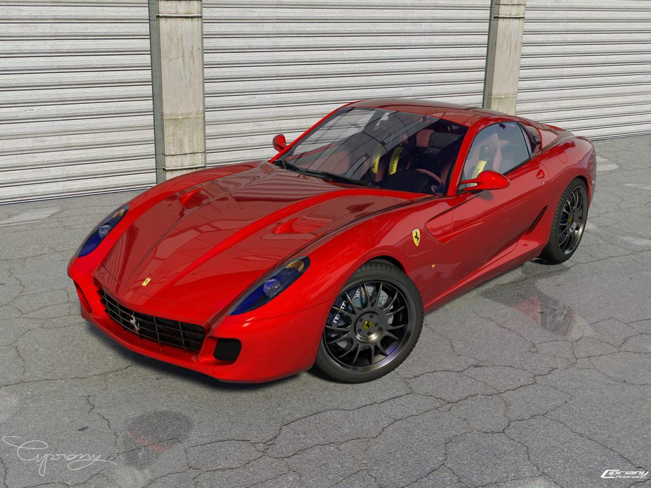 обои Ferrari 599 GTB Fiorano фото