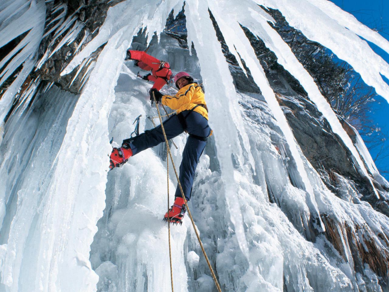 обои Ice Climbing фото