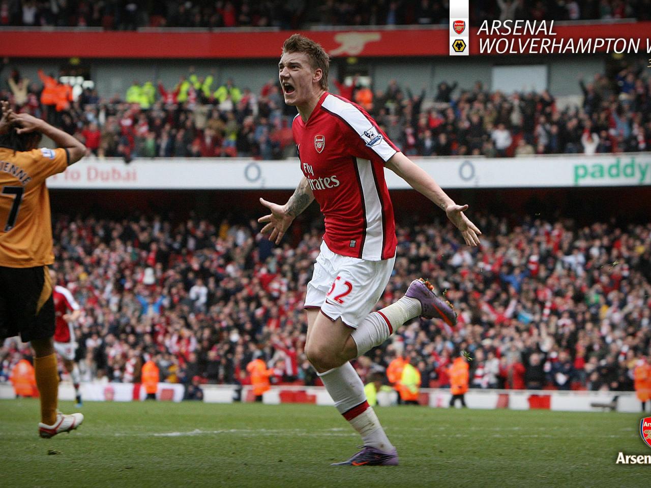 обои Arsenal 1-0 Wolverhampton Wanderers фото