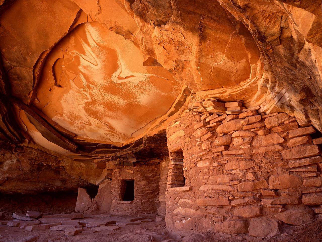 обои Anasazi Indian Ruins,   Cedar Mesa,   Utah фото