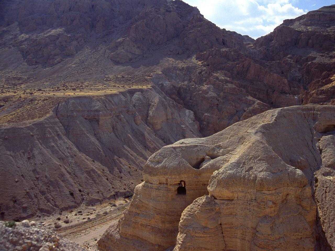 обои Cave of the Dead Sea Scrolls,   Qumran Cave 4,   Israel фото