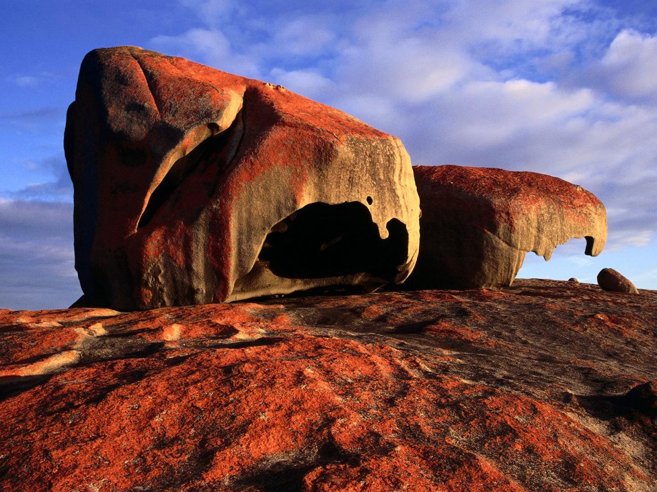 обои Remarkable Rocks,   Flinders Chase National Park,   Kangaroo Island,   Australia фото