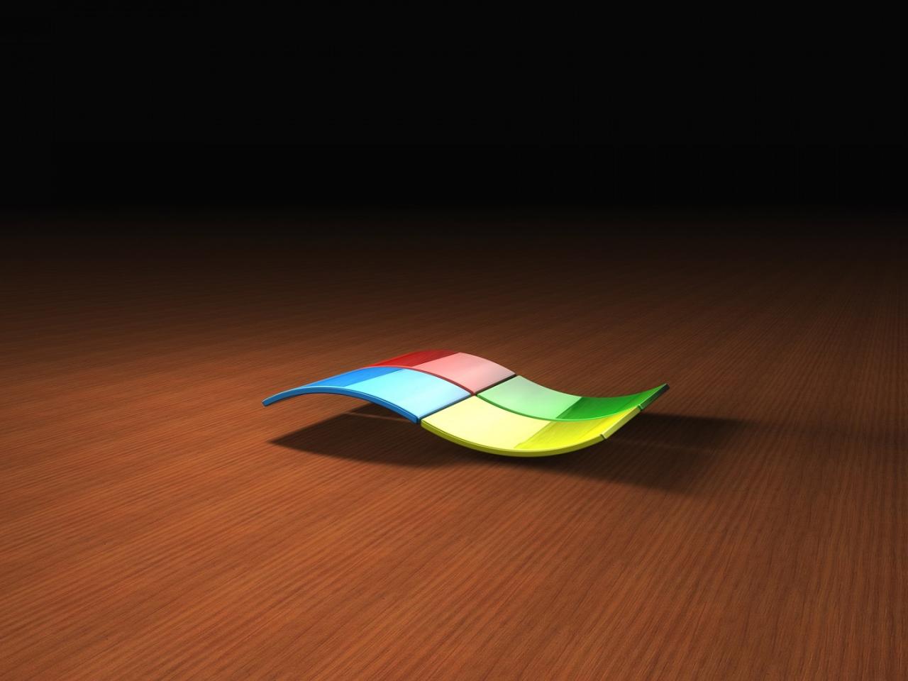 обои 3D Windows Logo фото