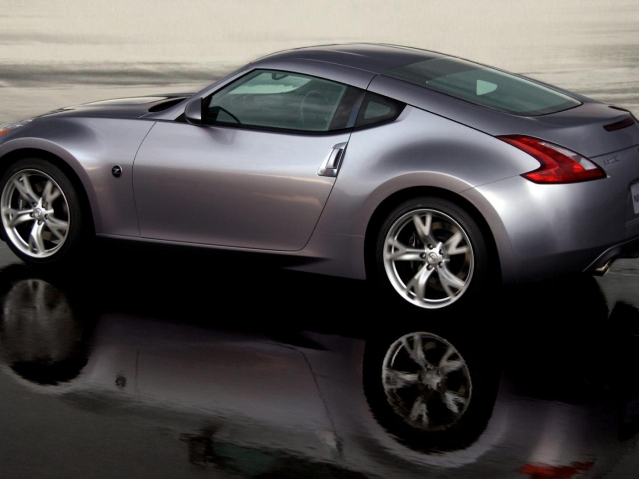 обои Nissan 370Z фиолетовый фото