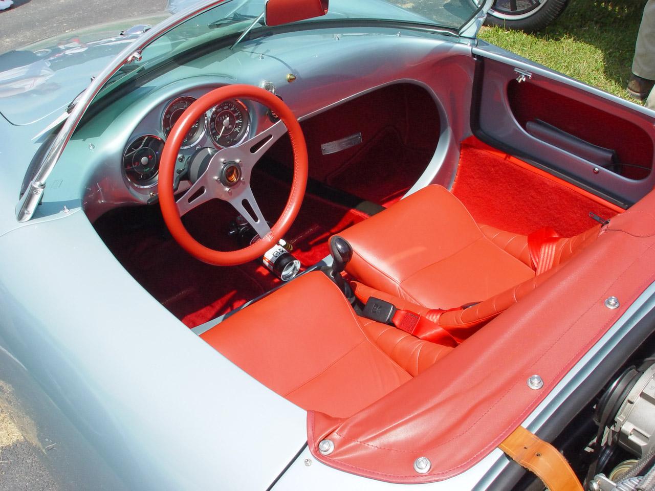 обои Porsche Spyder Interior nf 1955 фото