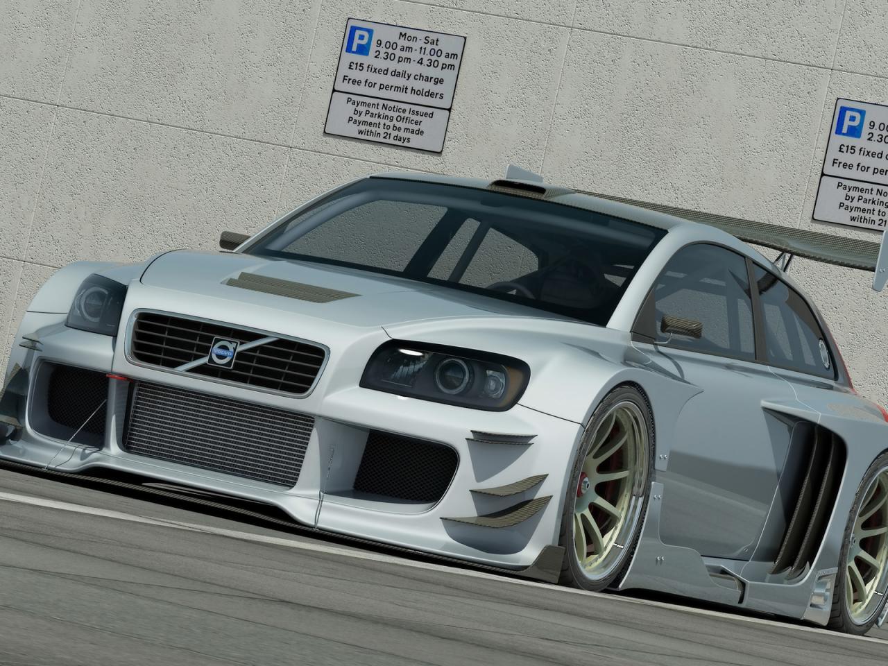 обои Volvo C30 Racer from Vizualtech Design фото