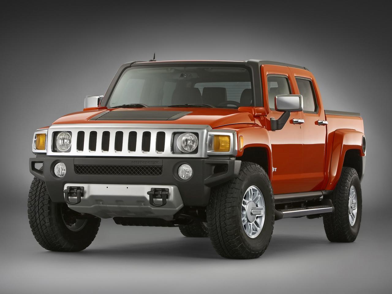 обои Hummer H3T Alpha Studio Front Angle фото