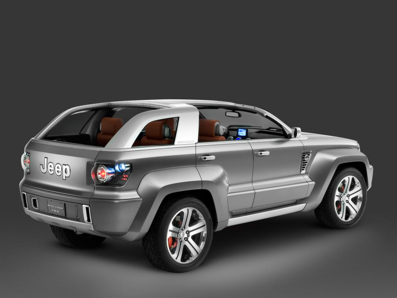 обои Jeep-Trailhawk-Concept-Rear Angle Taillights фото