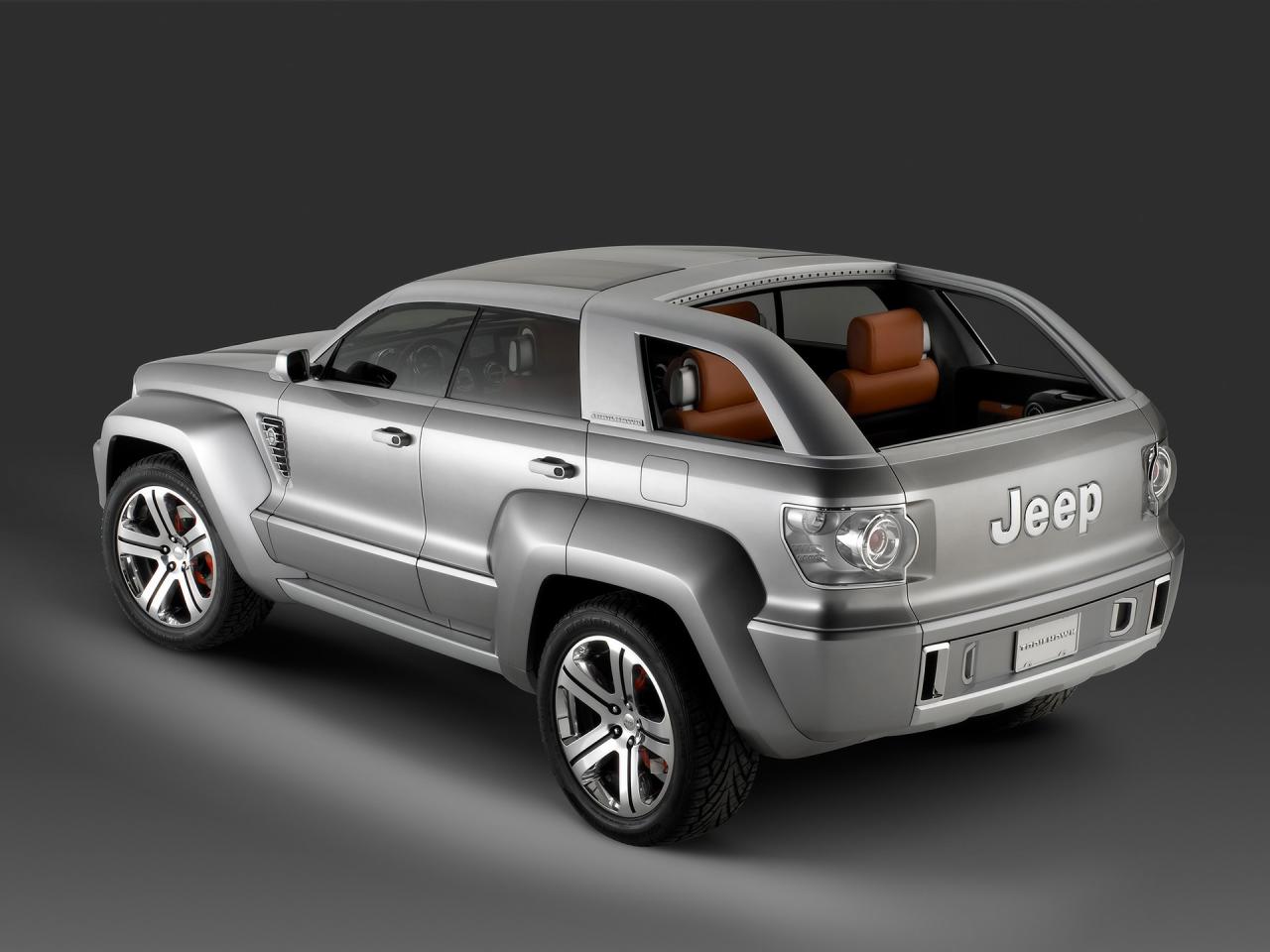 обои Jeep-Trailhawk-Concept-Rear Angle Top фото