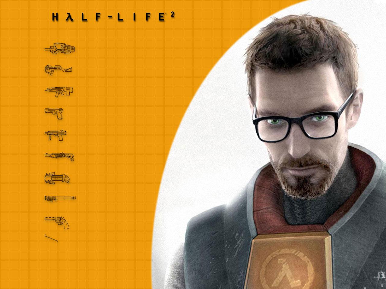 обои Freeman оружия из Half-life 2 фото