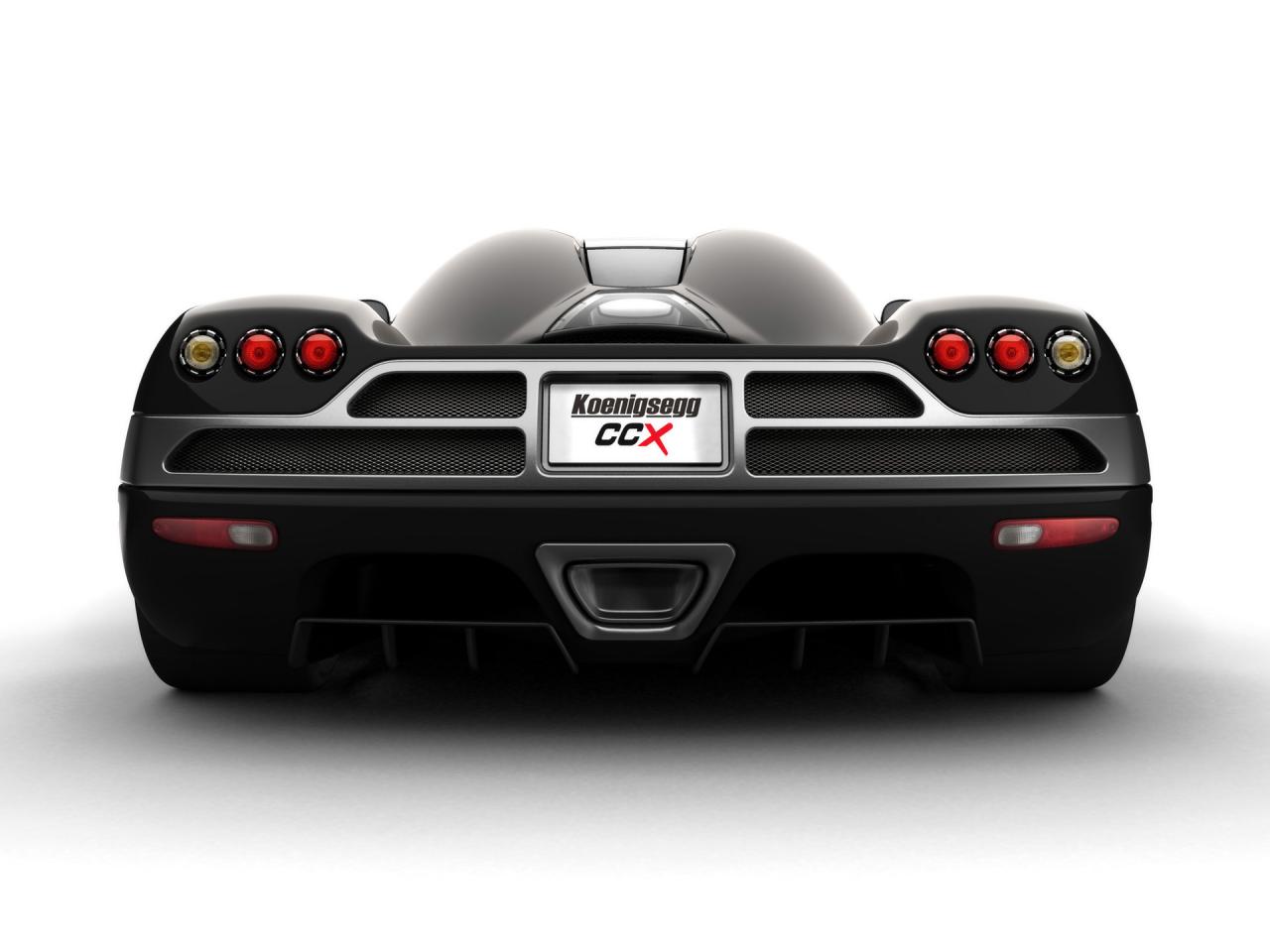 обои Koenigsegg CXX вид сзади фото