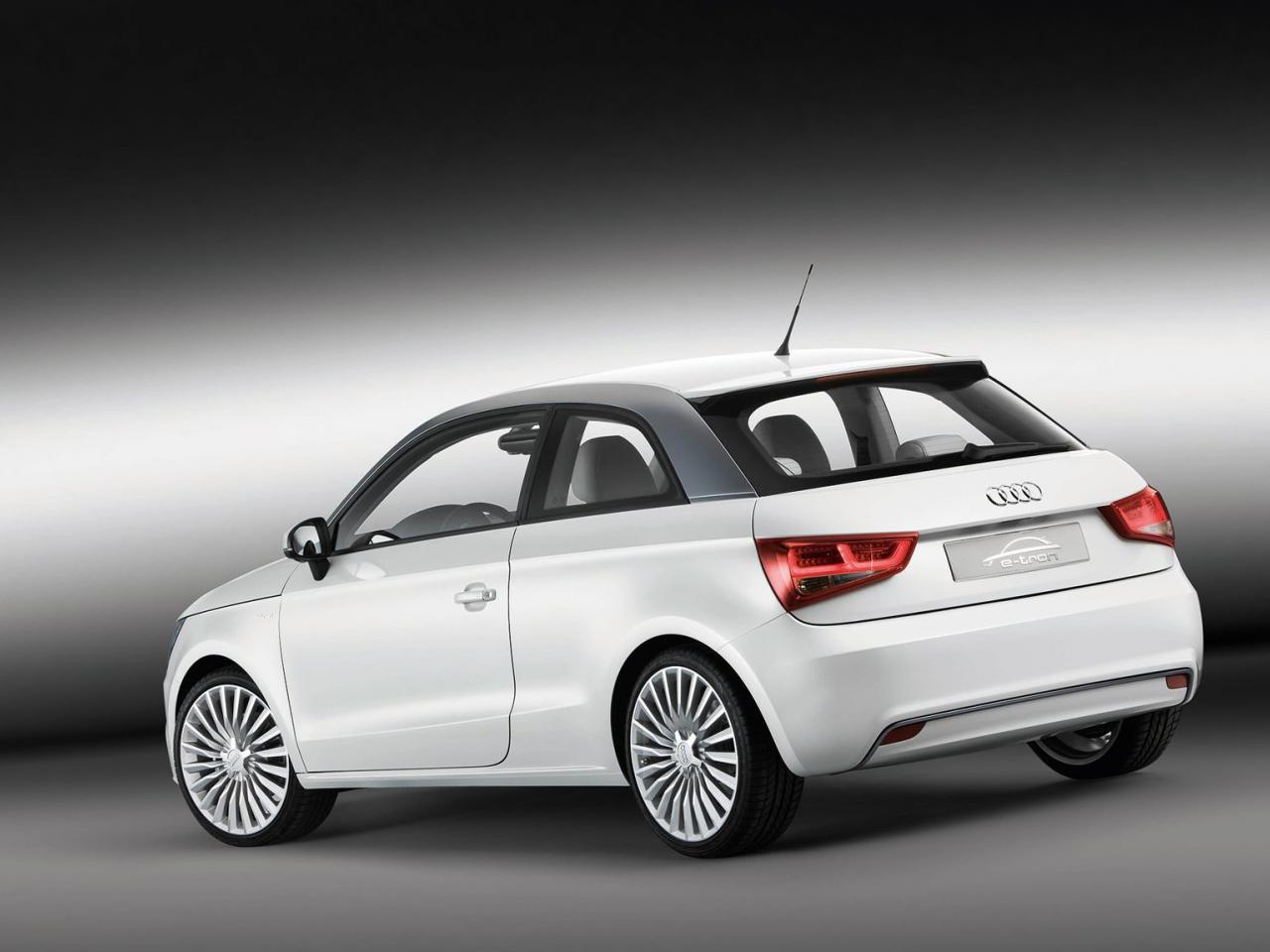 обои Audi A1 e-tron Concept 2010 фото