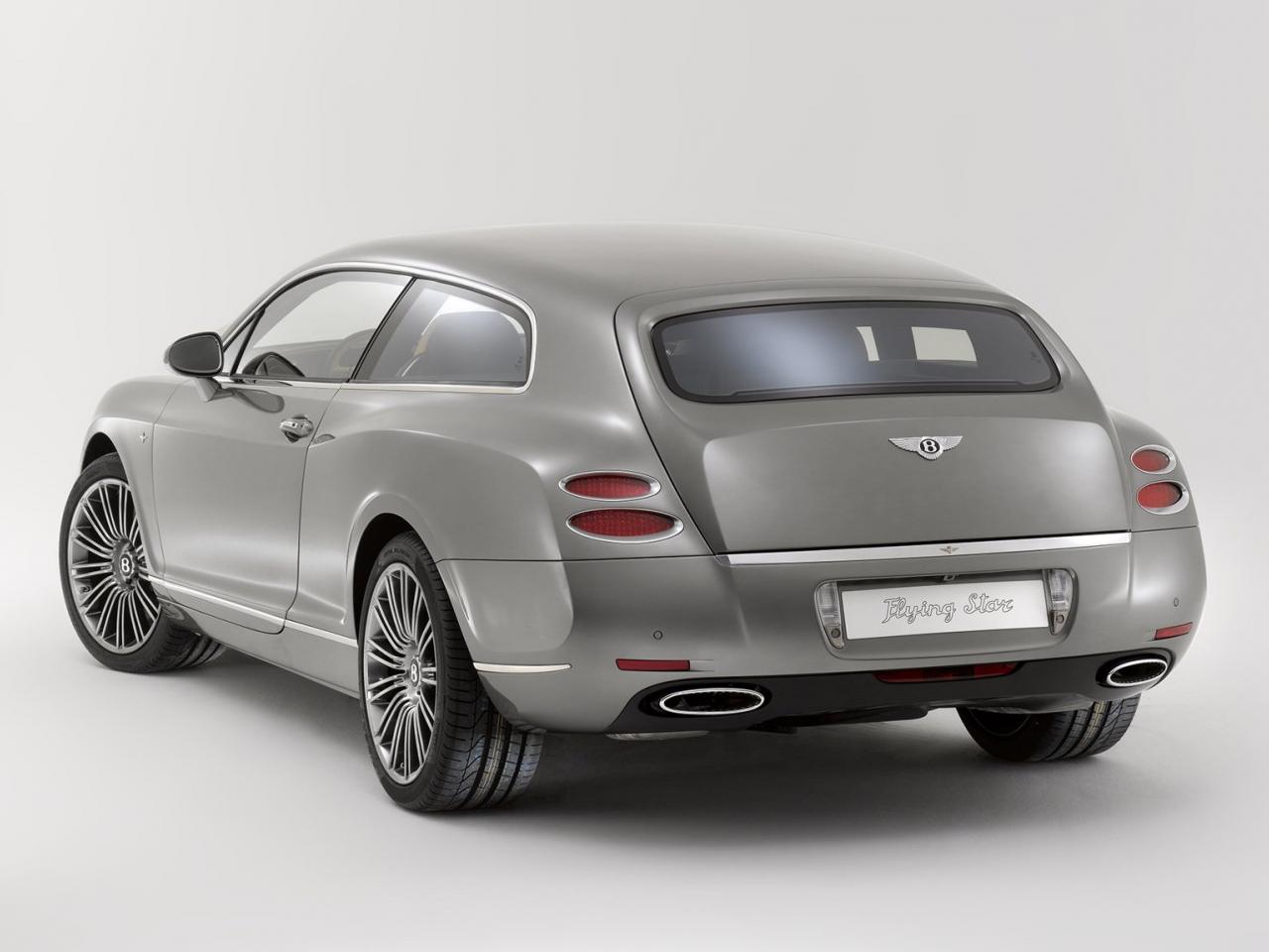 обои Bentley Continental Flying Star 2010 сзади фото