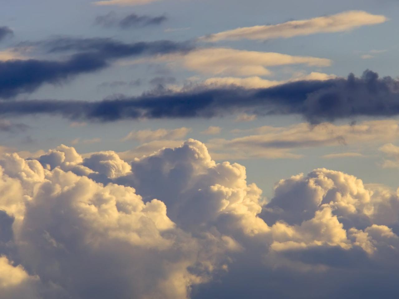 обои Layers cumulus clouds фото