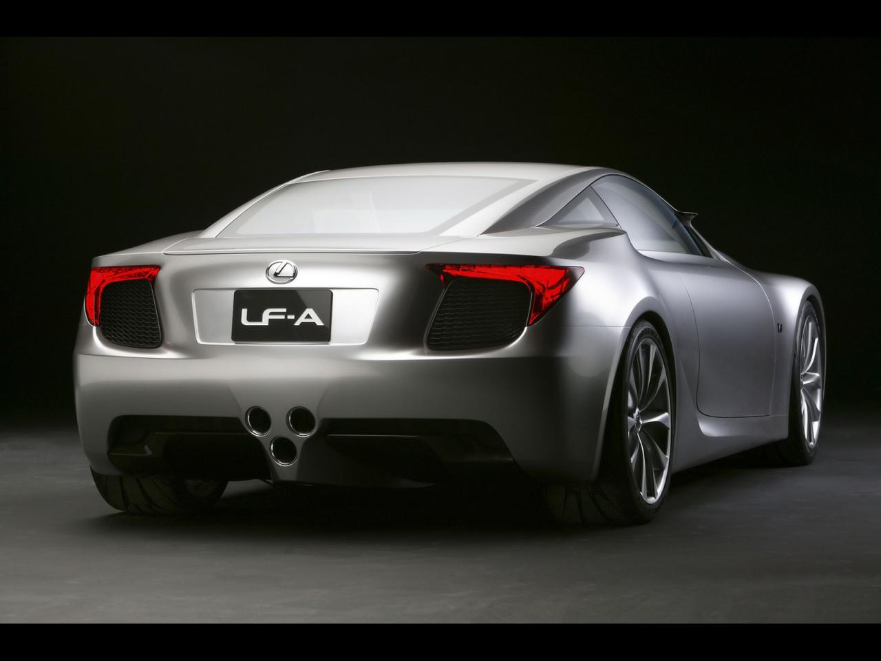 обои Lexus LF A Sports Car Concept Rear Angle фото