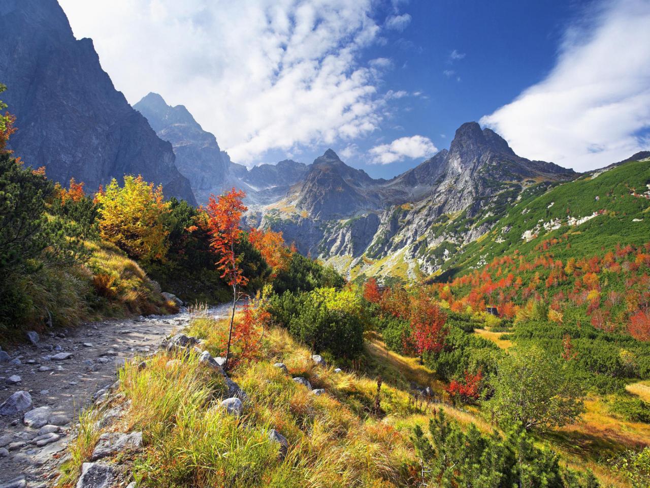 обои Kiezmarska Valley,   Tatra Mountains,   Slovakia фото