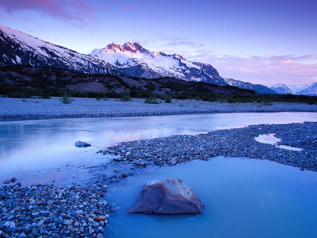 обои Glacial Pool,  Alsek River,  Bristish Columbia,  Canada фото