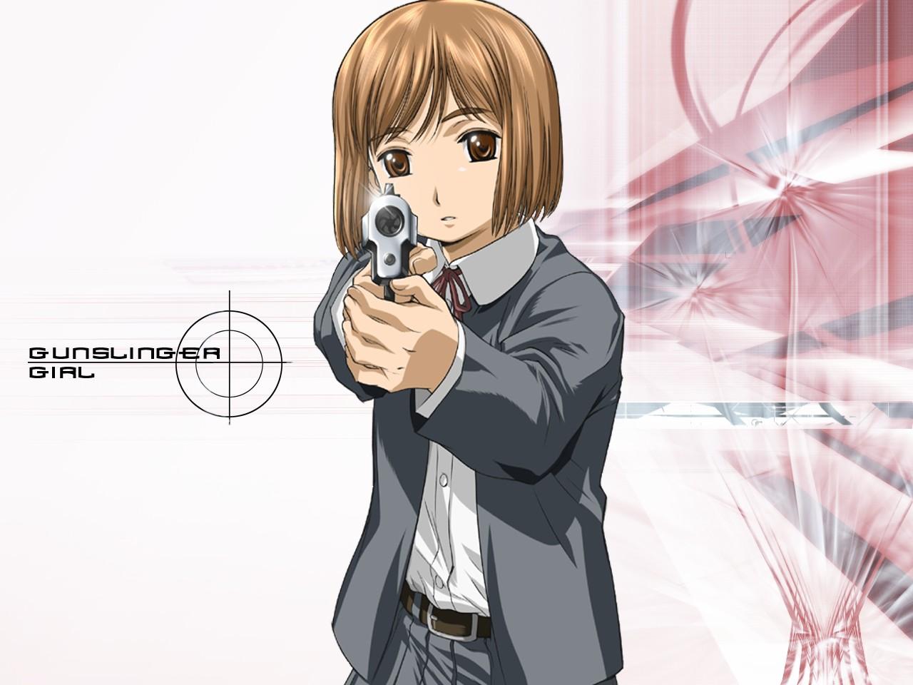 обои Gunslinger Girl - На прицеле фото