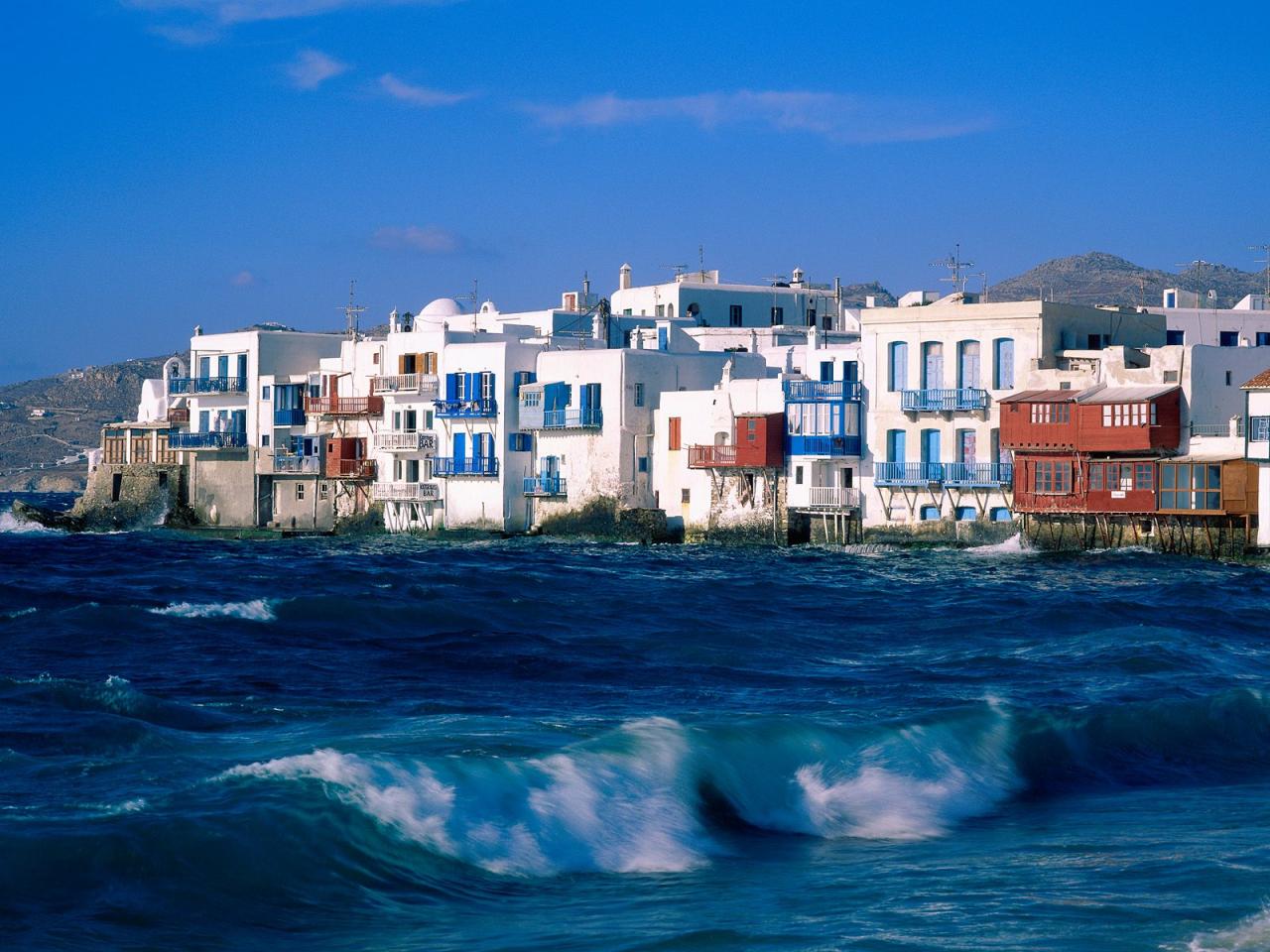 обои Mykonos,   Cyclades Islands,   Greece фото