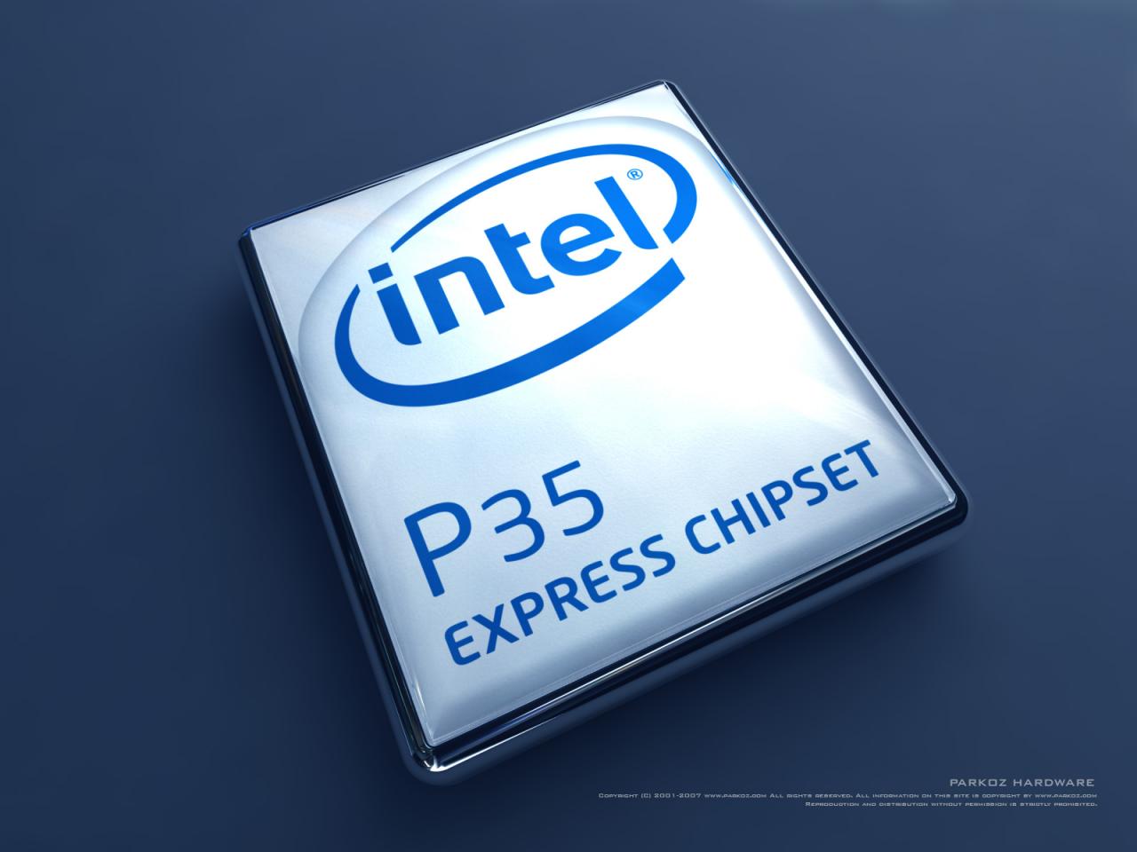 обои Intel P35 фото